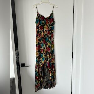 High low floral dress